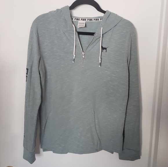 PINK - Light Green Hoodie - Picture 2 of 4